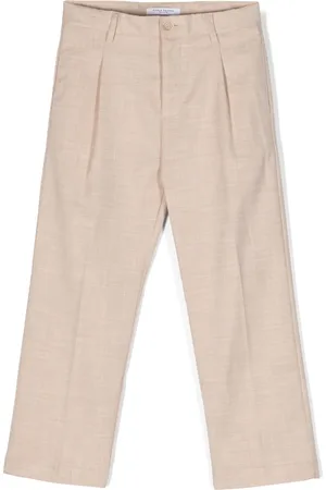 Paolo Pecora Pleated tapered trousers
