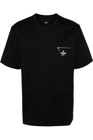 Fendi Logo-print cotton T-shirt