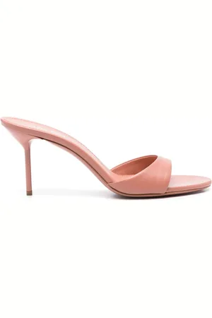 PARIS TEXAS Lidia 70mm leather mules