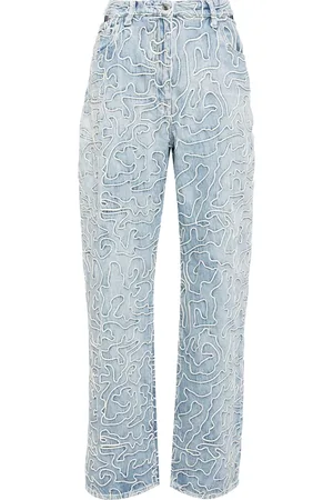 IRO Embroidered loose-fit jeans