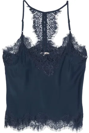 Gold Hawk Lucy Crop Cami silk top