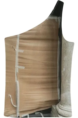 Paloma Wool One-shoulder abstract top