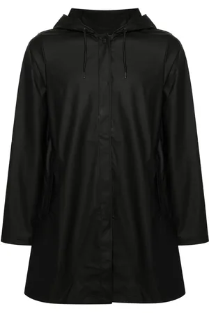 Rains Button-up hooded parka