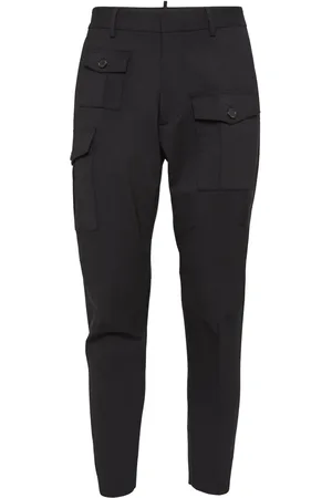 Dsquared2 Tapered cotton cargo trousers