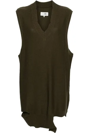 Maison Margiela Sleeveless knitted minidress
