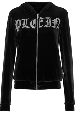 Philipp Plein Logo-embellished zip-up hoodie