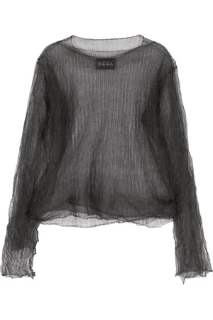 MLGA Layered open-knit T-shirt