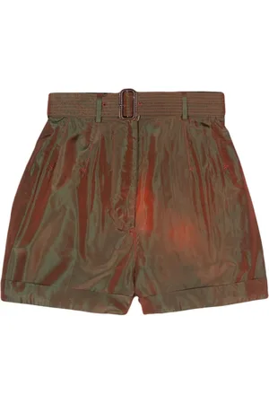 Jean Paul Gaultier 1990s iridescent-effect shorts