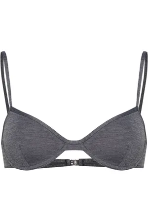 Totême Mélange-effect bikini top