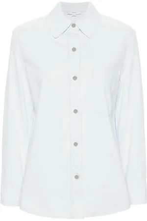 Vince Classic-collar denim shirt
