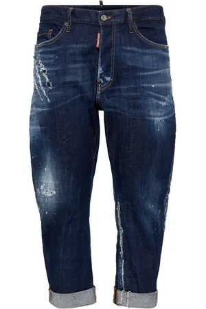 Dsquared2 Distressed tapered jeans