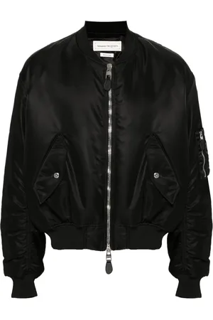 Alexander McQueen Padded bomber jacket