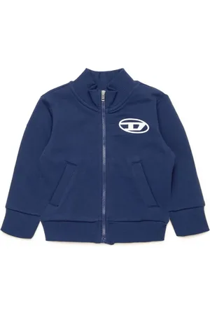 Diesel Oval D-print cotton jacket