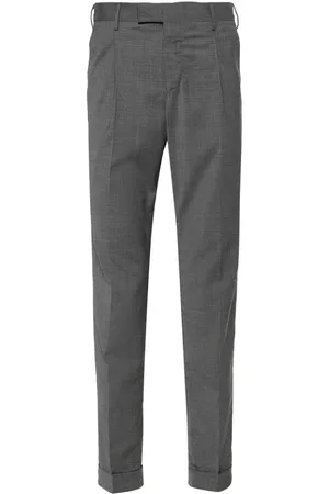 PT Torino Tapered-leg tailored trousers