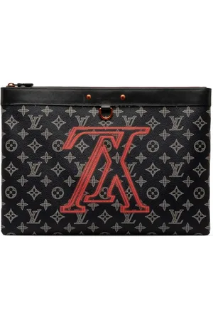 LOUIS VUITTON 2010 Monogram Ink Upside Down Apollo Pochette clutch bag