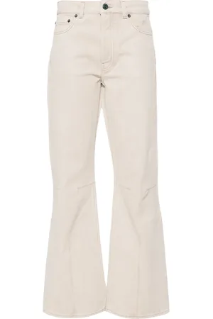 OUR LEGACY Moto-cut flared jeans