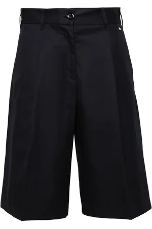 HERNO Cotton knee-length shorts