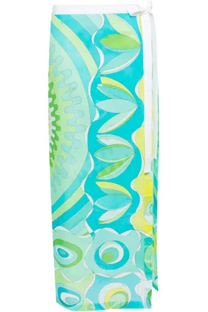 Puccini Bersaglio-print tied maxi skirt