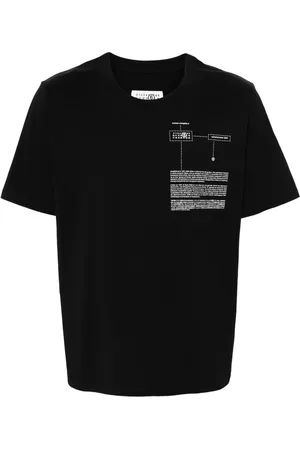 Maison Margiela Numbers-motif cotton T-shirt