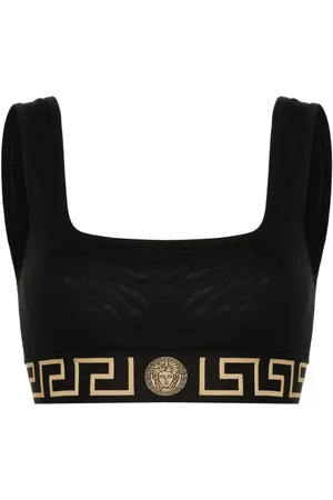 VERSACE Medusa Head cropped top