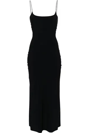Maison Margiela Numbers-motif maxi dress