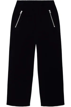Maison Margiela Stitch-logo cotton trousers