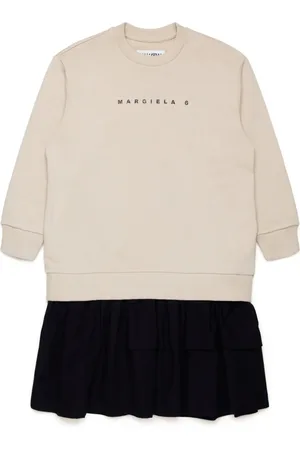 Maison Margiela Logo-print cotton dress
