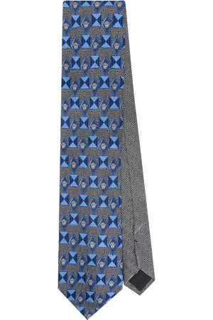 VERSACE 1990s Medusa-Head silk tie