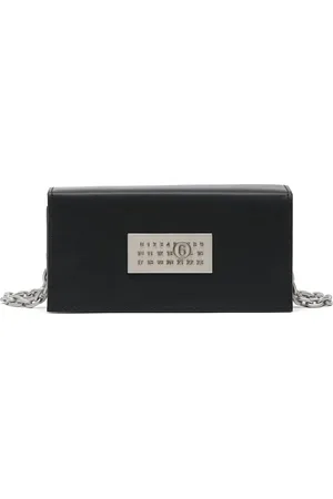 Maison Margiela Numbers-motif leather shoulder bag