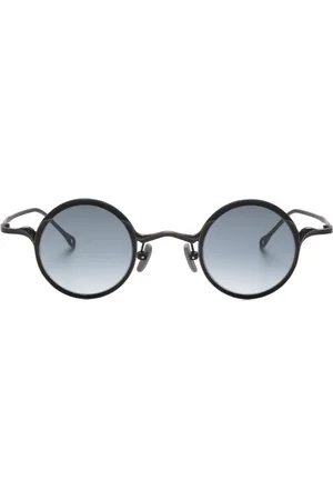 RIGARDS Matte-finish round-frame sunglasses
