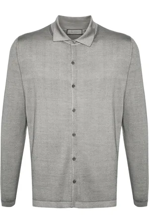CANALI Fine-knit shirt
