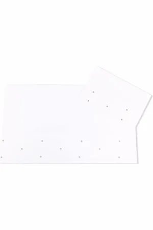 LITTLE BEAR Dotted-embroidery cotton sheet