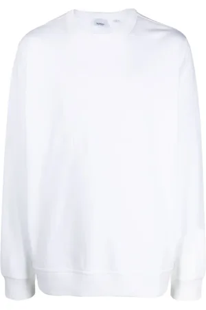 Burberry Flocked-logo cotton sweatshirt