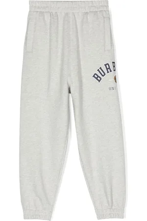Burberry Logo-print cotton track trousers