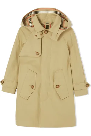 Burberry Hooded cotton car coat