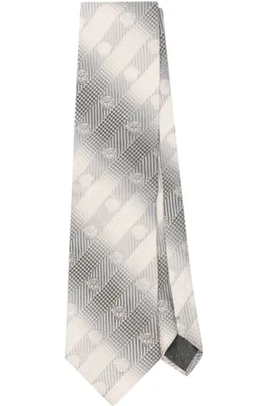 VERSACE 1990s Medusa-Head silk tie