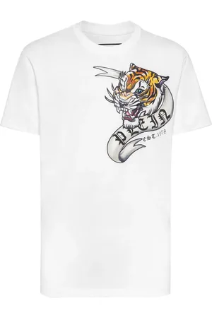 Philipp Plein Graphic-print cotton T-shirt