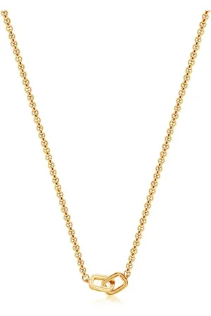 Nialaya Intertwined -plated necklace