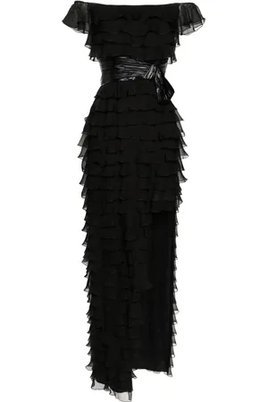 GEMY MAALOUF Off-shoulder ruffled gown