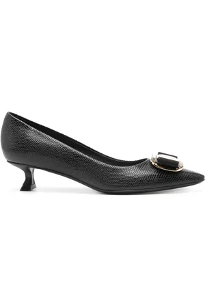 Salvatore Ferragamo New Vara 40mm leather pumps