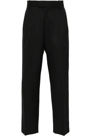 Drôle de Monsieur Logo-embroidered trousers