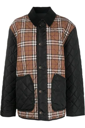 Burberry Vintage-check print shirt jacket