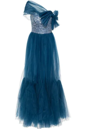GEMY MAALOUF Off-shoulder tulle dress