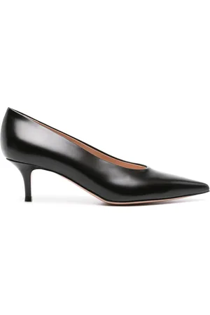 Gianvito Rossi 55mm Robbie leather pumps