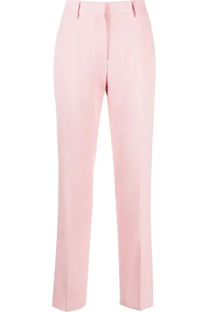 Burberry Mid-rise wool tailored trousers