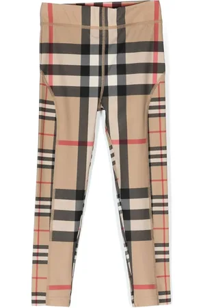 Burberry Vintage Check-pattern leggings