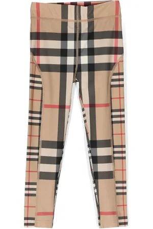 Burberry Vintage Check-pattern leggings