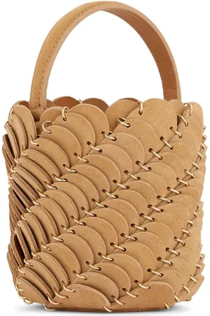 Paco rabanne Medium Paco leather bucket beg