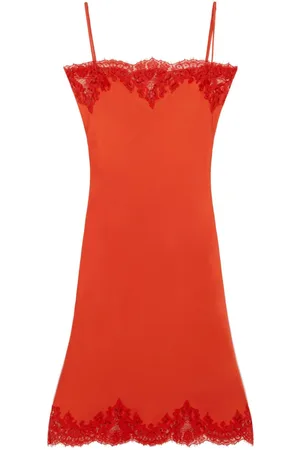 Stella McCartney Lace-trim midi dress