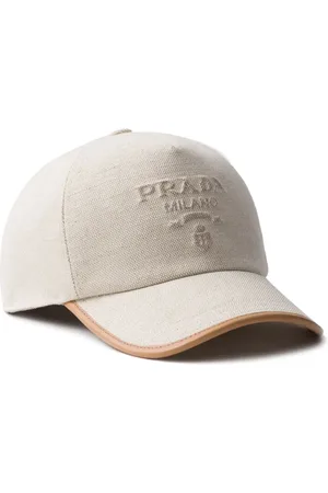 Prada Logo-debossed baseball cap